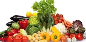 Healthy variety of vegetables