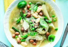 3 bean Spring Minestrone