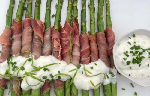 Prosciutto Wrapped Asparagus